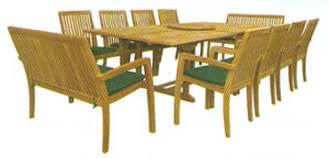 Teak Garden Tables Buckinghamshire